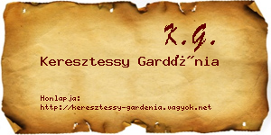 Keresztessy Gardénia névjegykártya